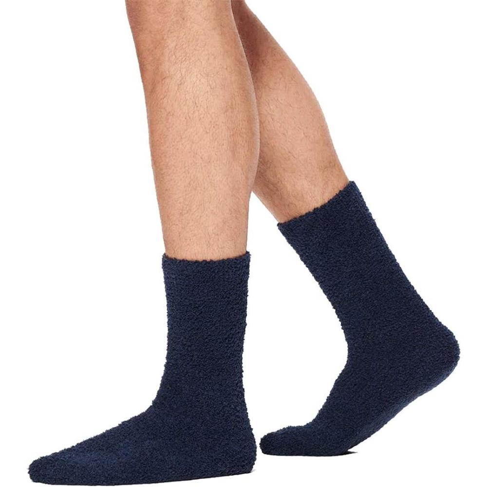 imageUGG Mens Fincher Ultra Cozy Crew SockNavy