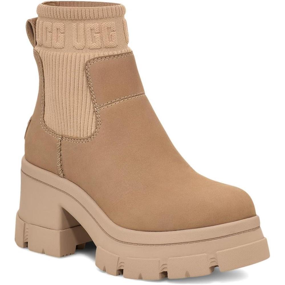 imageUGG Womens Brooklyn Chelsea BootMustard Seed Nubuck