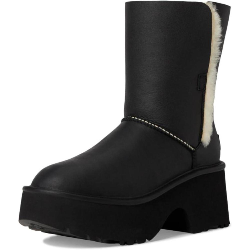 imageUGG Womens Esmee Leather Boot FashionBlack