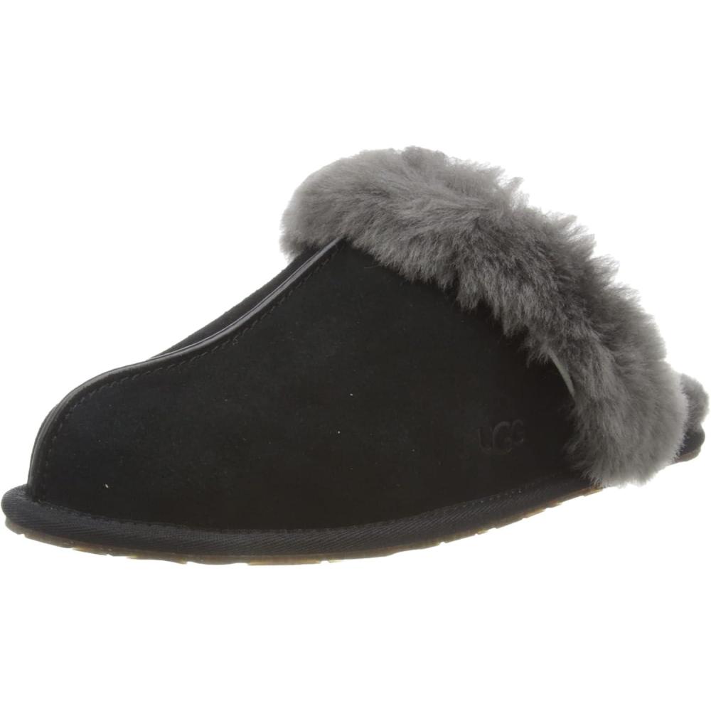 imageUGG Womens Scuffette II SlipperBlackGrey