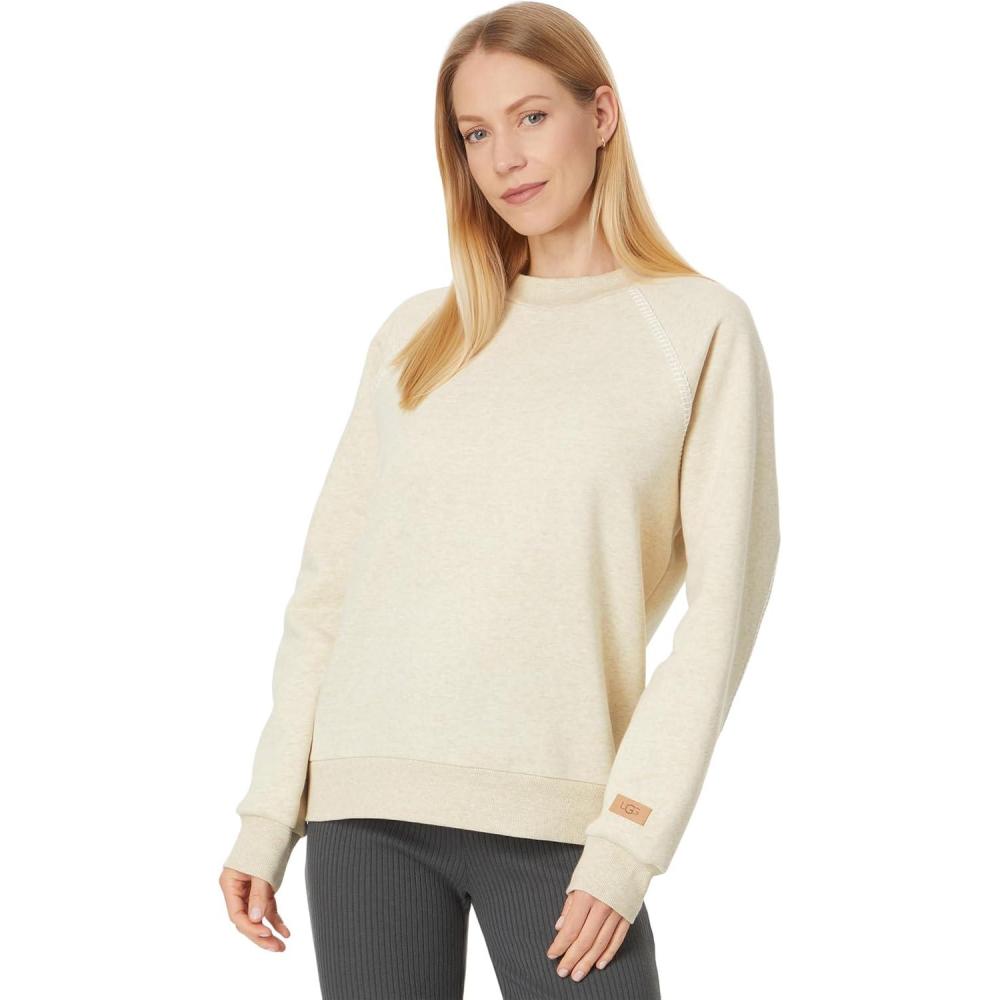 imageUGG womens Classic CrewneckSand Heather