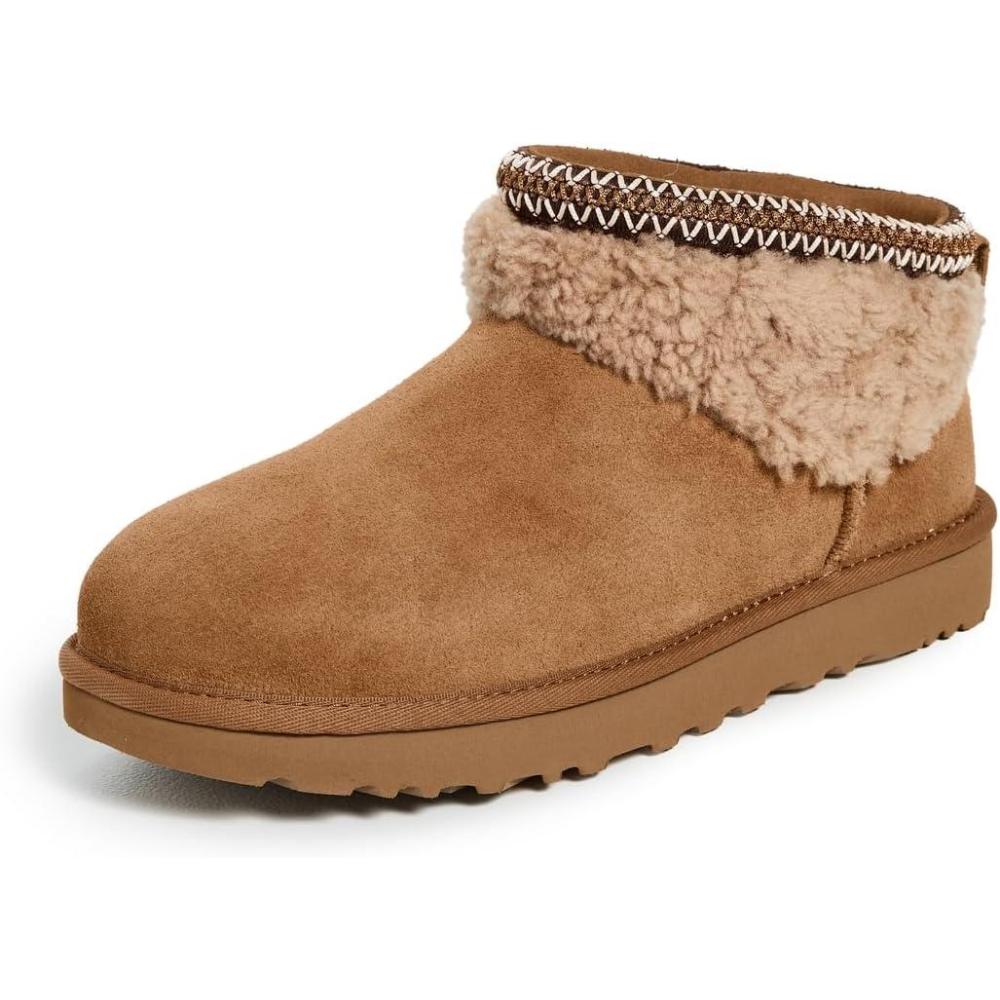 imageUGG womens Classic Ultra Mini Maxi CurlyChestnut