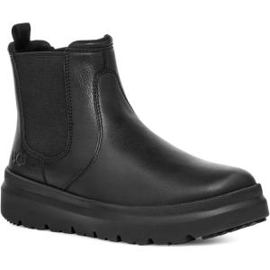 UGG Men’s Burleigh Chelsea Boot(Black Leather)