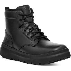 UGG Men’s Burleigh Hiking Boots(Black Leather)