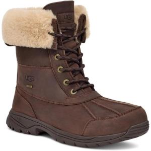 UGG Men’s Butte Distressed Snow Boot(Burnt Cedar)
