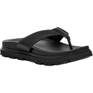 UGG Men’s Capitola Flip Flop(Black)