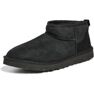 UGG Men’s Classic Ultra MINI Fashion Boot(Black)