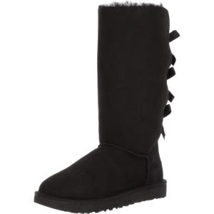UGG Women’s Bailey Bow Tall Ii(Black)