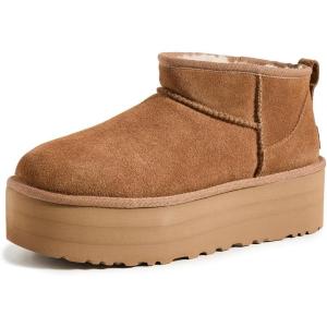 UGG Women’s Classic Ultra Mini Platform Boot(Chestnut)