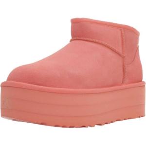 UGG Women’s Classic Ultra Mini Platform Boot(Vibrant Coral)