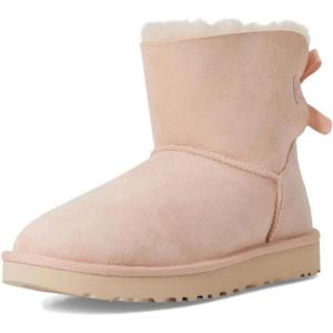 UGG Women’s Mini Bailey Bow II Boot(Beige Blush)