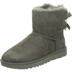 UGG Women’s Mini Bailey Bow II Boot(Grey)