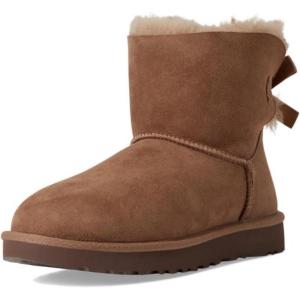UGG Women’s Mini Bailey Bow II Boot(Rocky Oak)