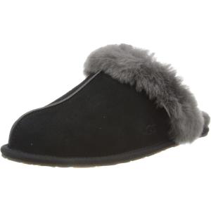 UGG Women’s Scuffette II Slipper(Black/Grey)