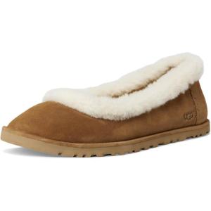 UGG Womens Zora Ballet Flat(Chestnut)