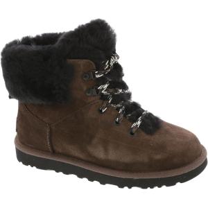 UGG womens Classic Mini Alpine LaceFashion Boot(Burnt Cedar)