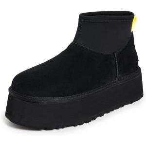 UGG womens Classic Mini Dipper(Black)