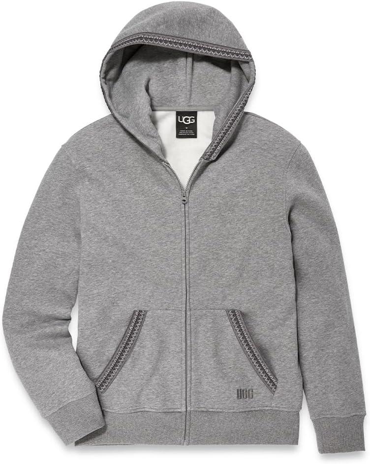 imageUGG Mens Tasman Full Zip Hoodie SweatshirtGrey Heather