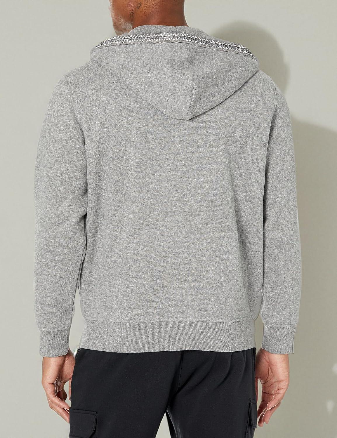 imageUGG Mens Tasman Full Zip Hoodie SweatshirtGrey Heather