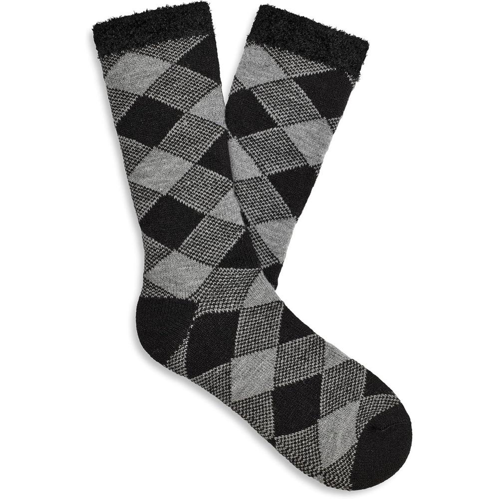 imageUGG Mens Grady Fleece Lined CrewGrey  Black