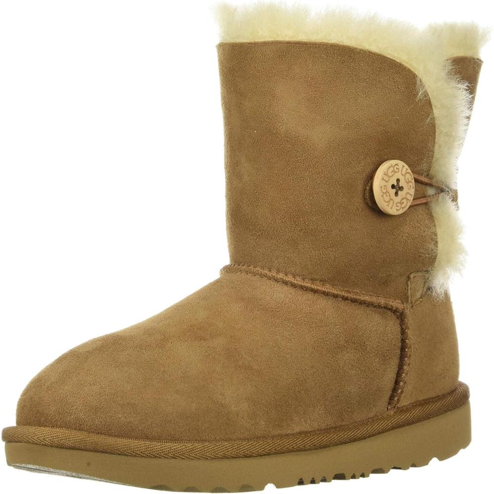 imageUGG UnisexChild K Bailey Button Ii Fashion BootChestnut