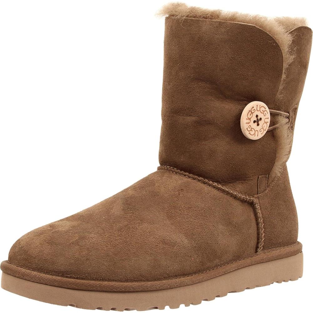 imageUGG Womens Bailey Button II BootDry Leaf Twin Face