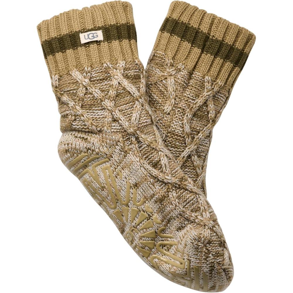 imageUGG Womens Deedee Fleece Lined Quarter IiBurnt Olive  Muted Brass Melange