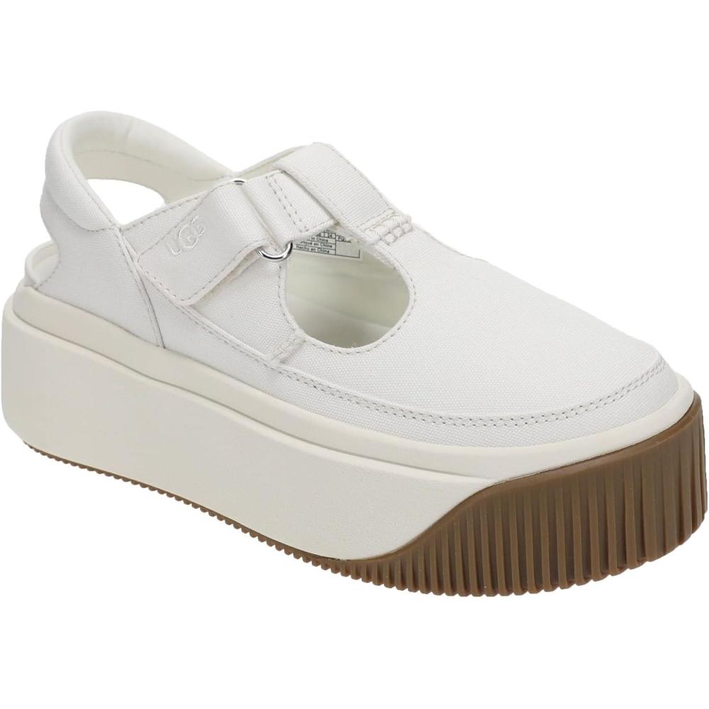 imageUGG Womens Ezduzzit TStrapWhite