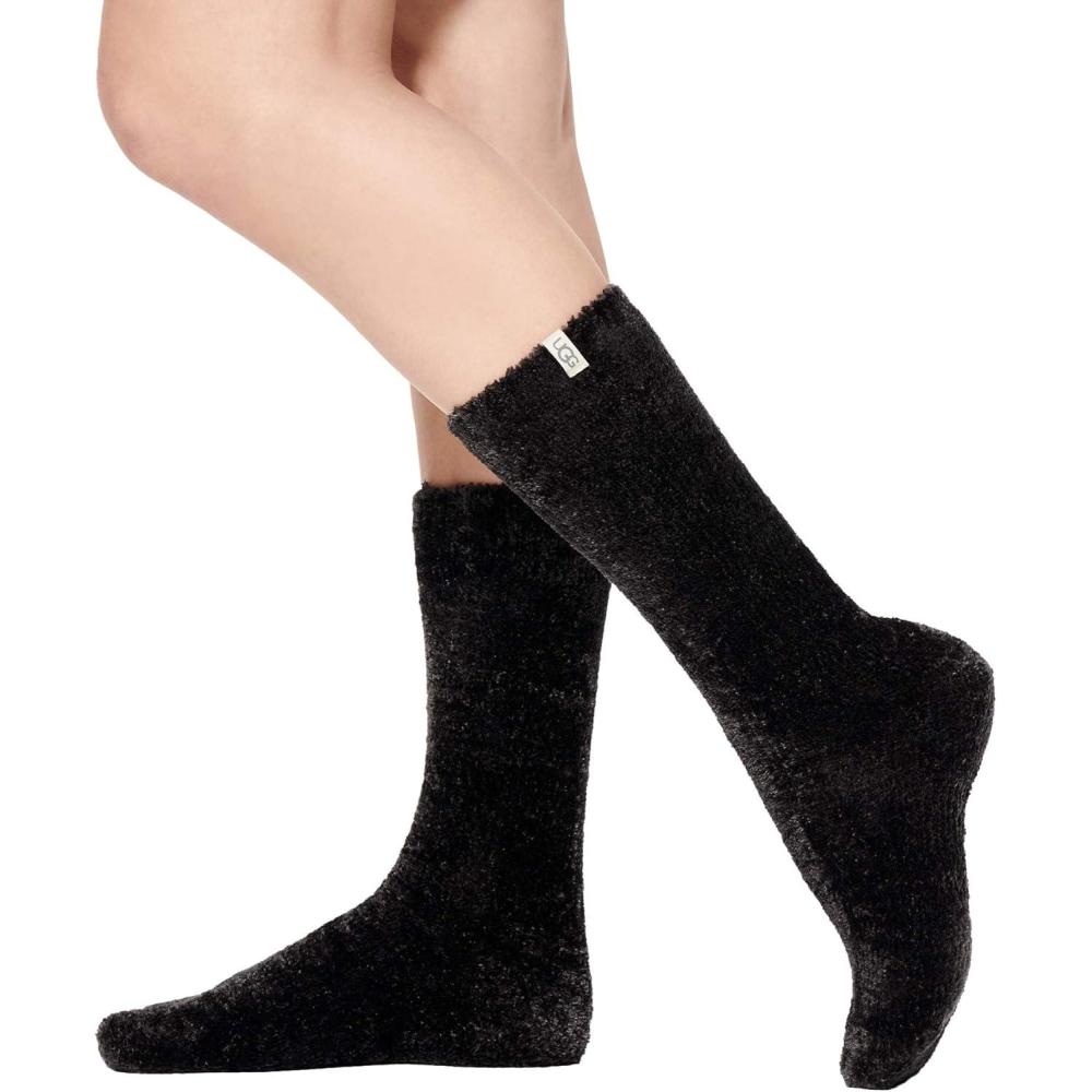 imageUGG Womens Leda Cozy SockBlack