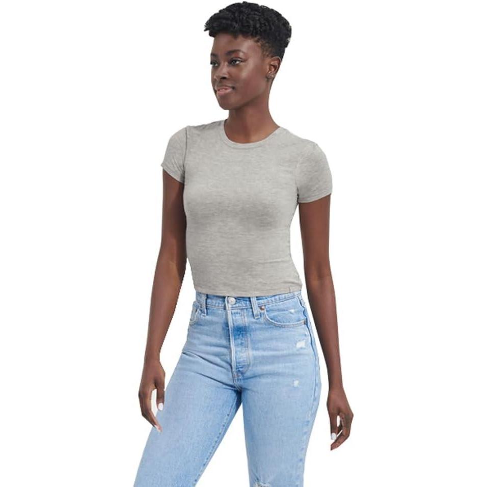 imageUGG Womens Miriam Baby TeeGrey Heather