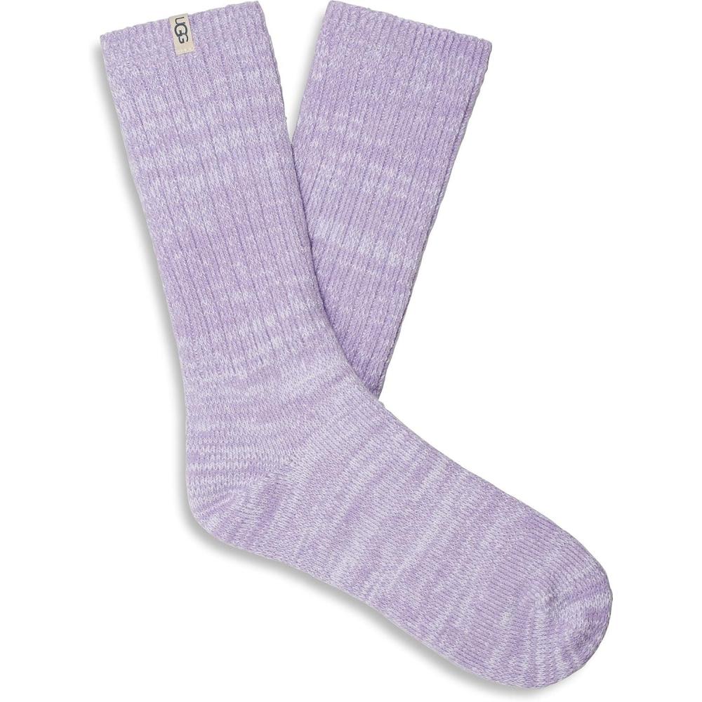 imageUGG Womens Rib Knit Slouchy Crew SockWild Indigo