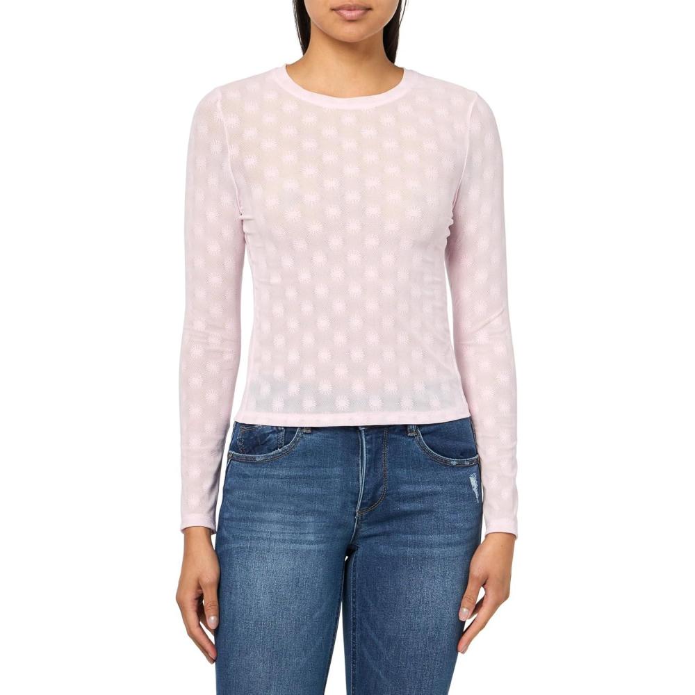 imageUGG Womens Taliah Long Sleeve MeshDusty Lilac Sun