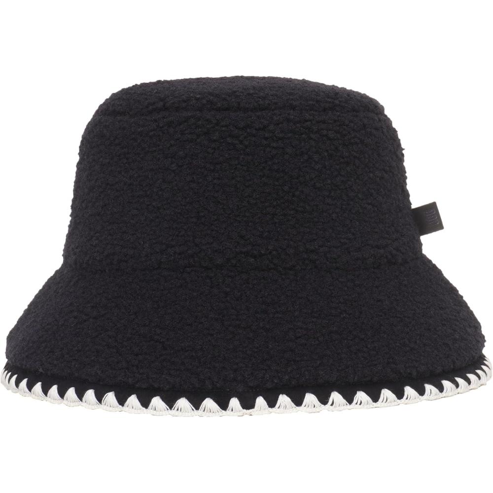 imageUGG Womens Uggfluff Scalloped HatBlack
