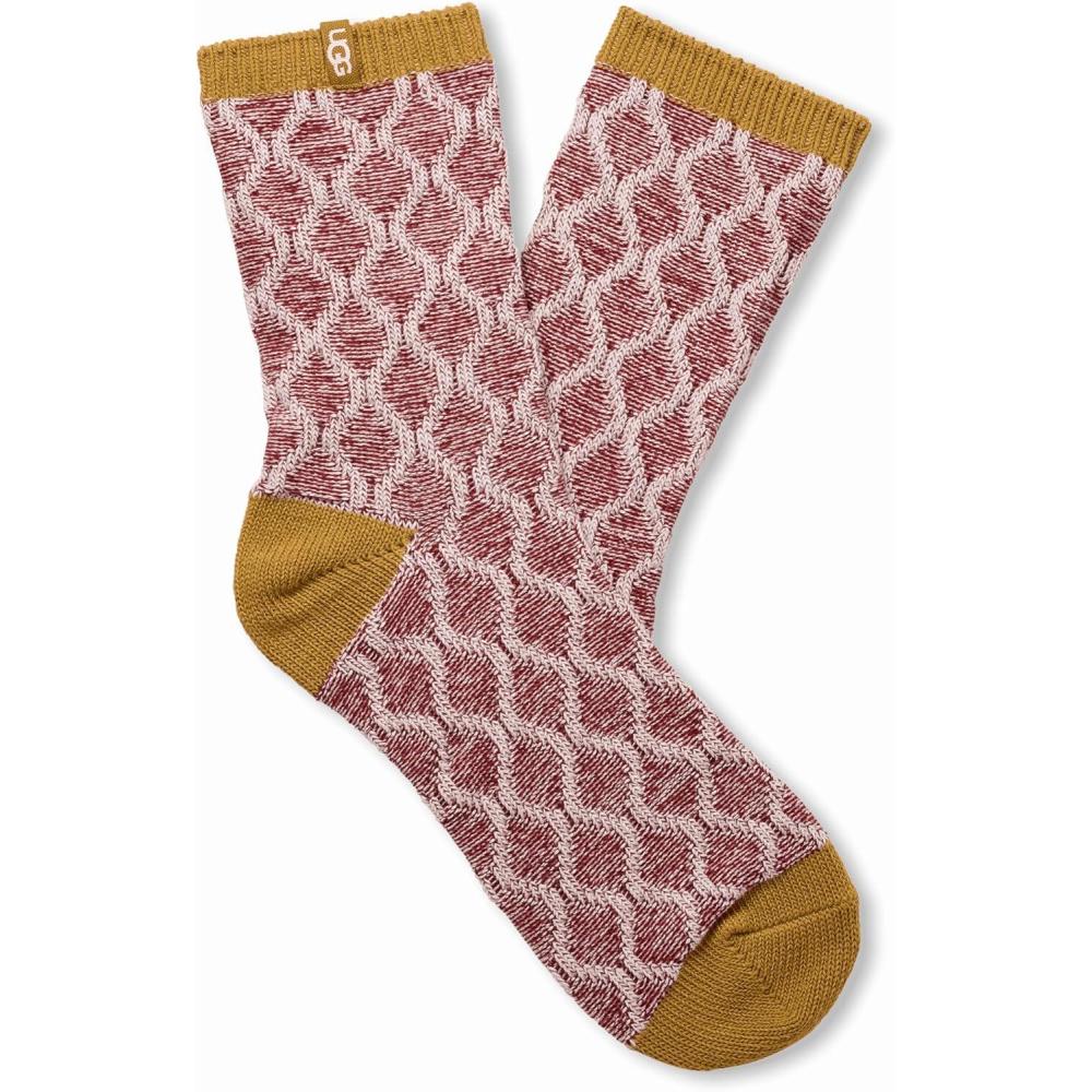 imageUGG mens Elliot SockBiking Red  Ochre Green