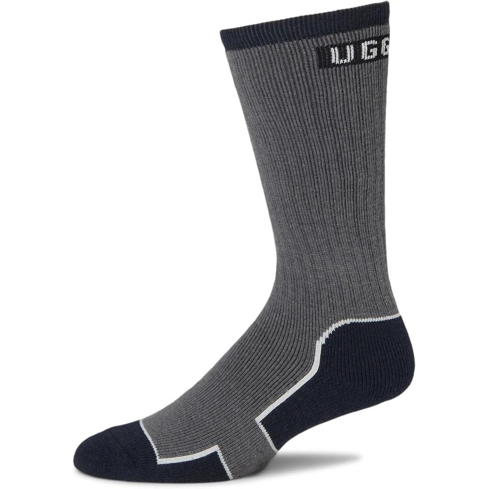 imageUGG mens Lockhart Winter Boot SockCharcoal  Tar