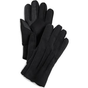 UGG Men M Contrast Sheepskin Glove(Black)
