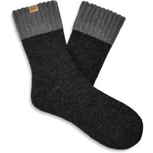 UGG Men’s Camdyn Cozy Sock(Tar / Charcoal)