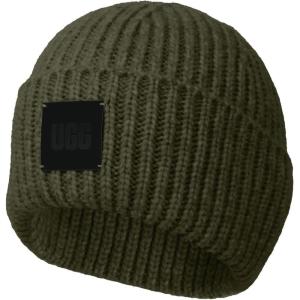 UGG Mens Chunky Rib Beanie(Burnt Olive)