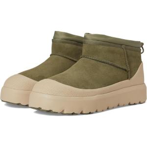 UGG Men’s Cl Ultra Mini Weather Hybrid Boot, Burnt Olive/Mustard Seed, 11
