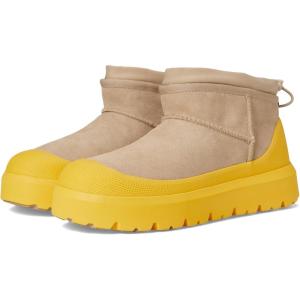 UGG Men’s Cl Ultra Mini Weather Hybrid Boot, Mustard Seed/Summer Wheat, 8