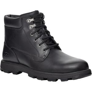 UGG Men’s Emmett Boot Mid Snow(Black Leather)