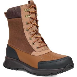 UGG Men’s Emmett Duck Boot Hi Fashion(Chestnut)