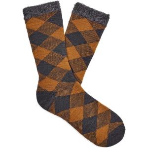 UGG Men’s Grady Fleece Lined Crew(Brown Mustard / Twilight)