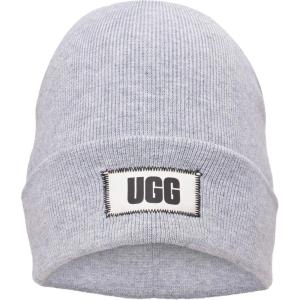 UGG Mens High Crown Beanie(Light Grey)