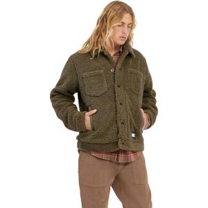 UGG Men’s Janson Sherpa Trucker Jacket(Burnt Olive)