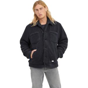 UGG Men’s Janson Sherpa Trucker Jacket(Dark Ash)