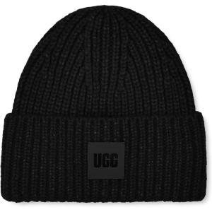UGG Unisex Adult Chunky Space Dye Beanie(Black)