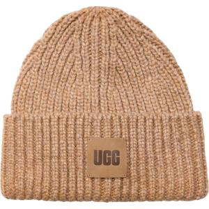 UGG Unisex Adult Chunky Space Dye Beanie(Camel)