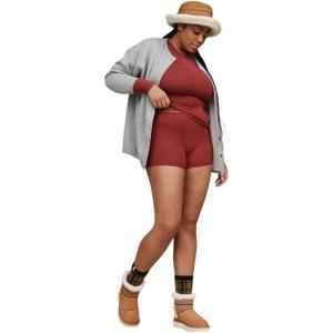 UGG Women’s Alexiah Boy Short(Rubious Uggbraid)