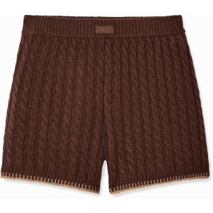 UGG Womens Azriel Cable Knit Short(Cola)